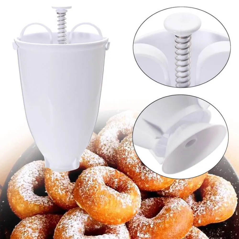 0690 MINI DONUT MAKER DISPENSER - PLASTIC VADA / MEDUWADA MAKER