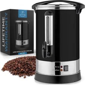 100 Cup Commercial Stainless Steel Large Coffee Dispenser For Quick Brewing