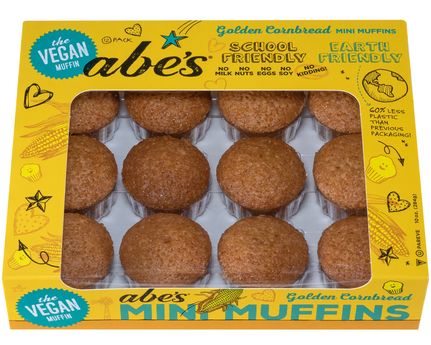 Abe's - Mini Muffins, 12ct | Multiple Flavors | Pack of 12