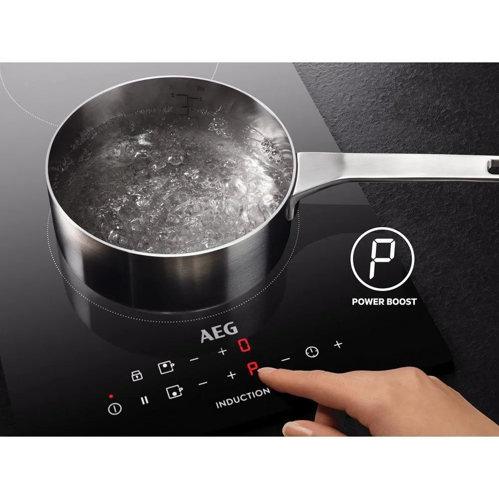 AEG ILB64334CB 59cm Induction Hob - Black