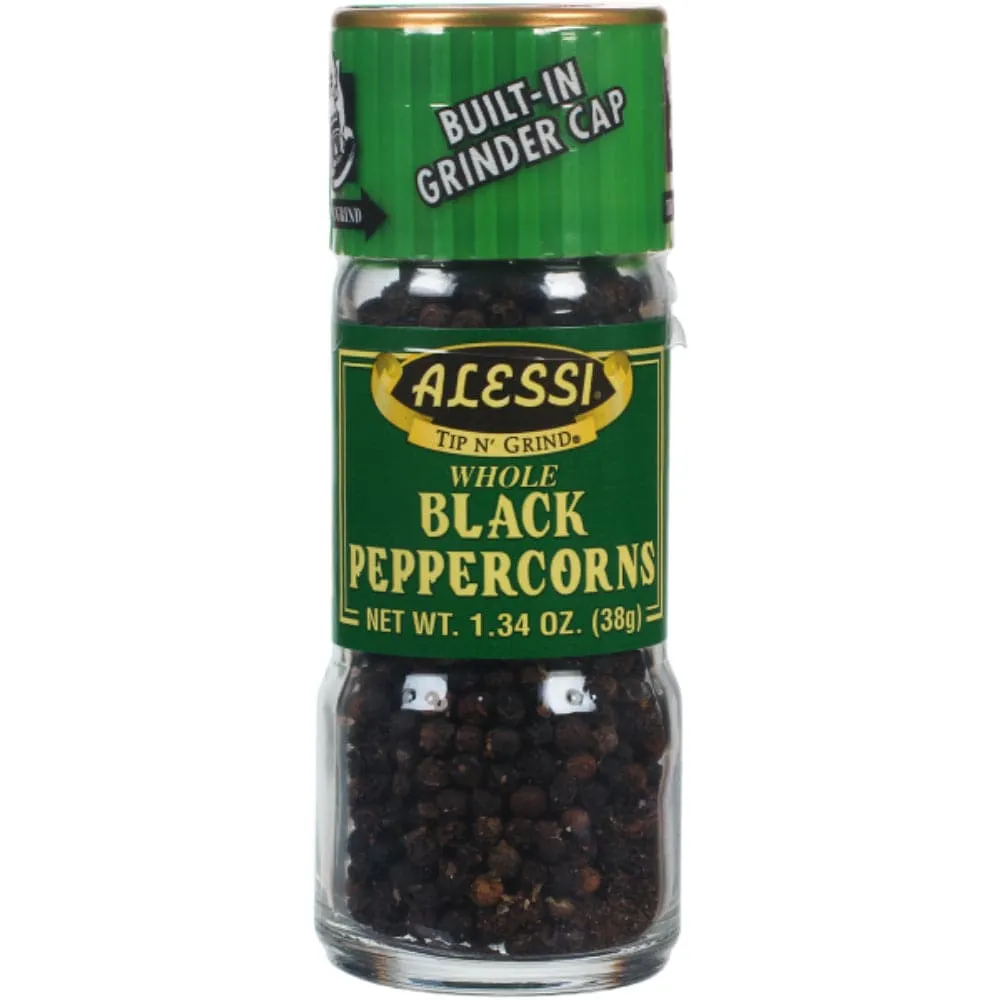 Alessi - Black Peppercorn Grinder, 1.34 Oz