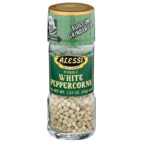 Alessi - White Peppercorn Whole Grinder, 1.51 Oz - Pack of 6