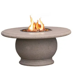 American Fyre Designs Amphora Fire Table with Concrete Top