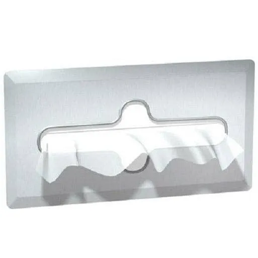 ASI 0259-SS, Facial Tissue Dispenser, 11-11/16" L x 6-3/8" W, Recessed-Mounted, Stainless Steel