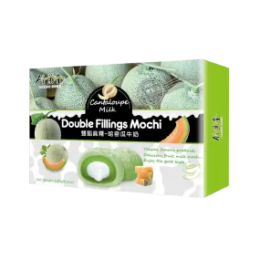 Bamboo House Double Fillings Mochi-Cantaloupe Milk 180G