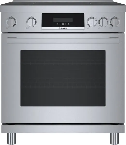 Bosch 800 Series HIS8055U 30" Freestanding Induction Electric Stainless Range