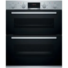 Bosch NBS533BS0B Serie 4 Built-under double oven Stainless steel