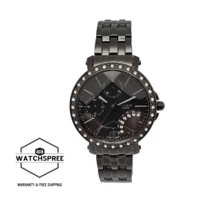 Casio Sheen Design Theme Series Black Ion Plated Stainless Steel Band Watch SHN3011BB-1A SHN-3011BB-1A