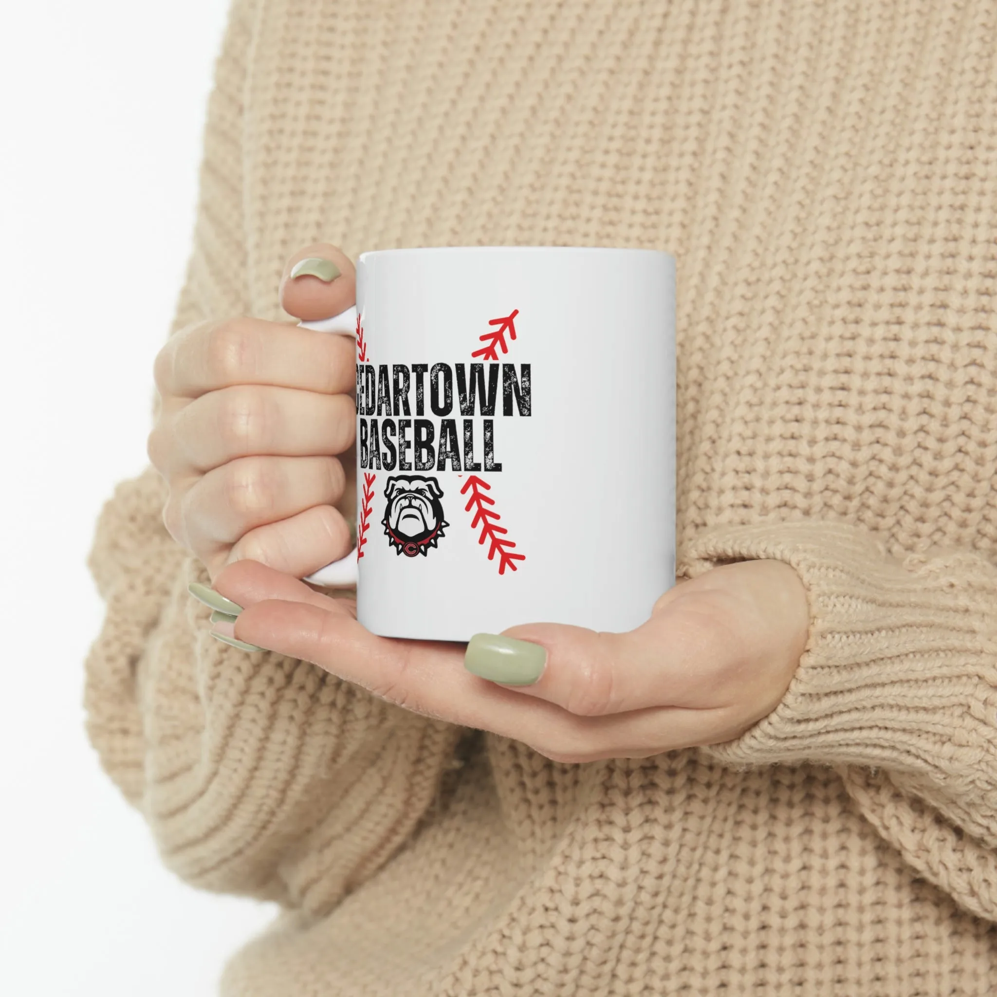 Cedartown Baseball Double Sided Ceramic Mug 11oz