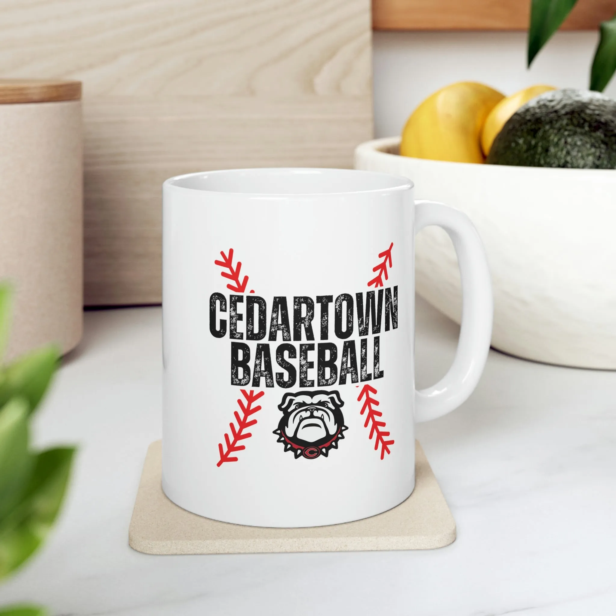 Cedartown Baseball Double Sided Ceramic Mug 11oz