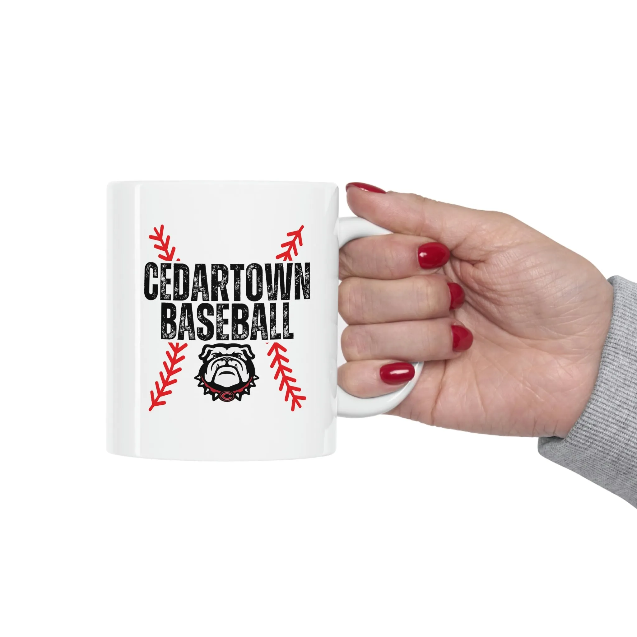 Cedartown Baseball Double Sided Ceramic Mug 11oz