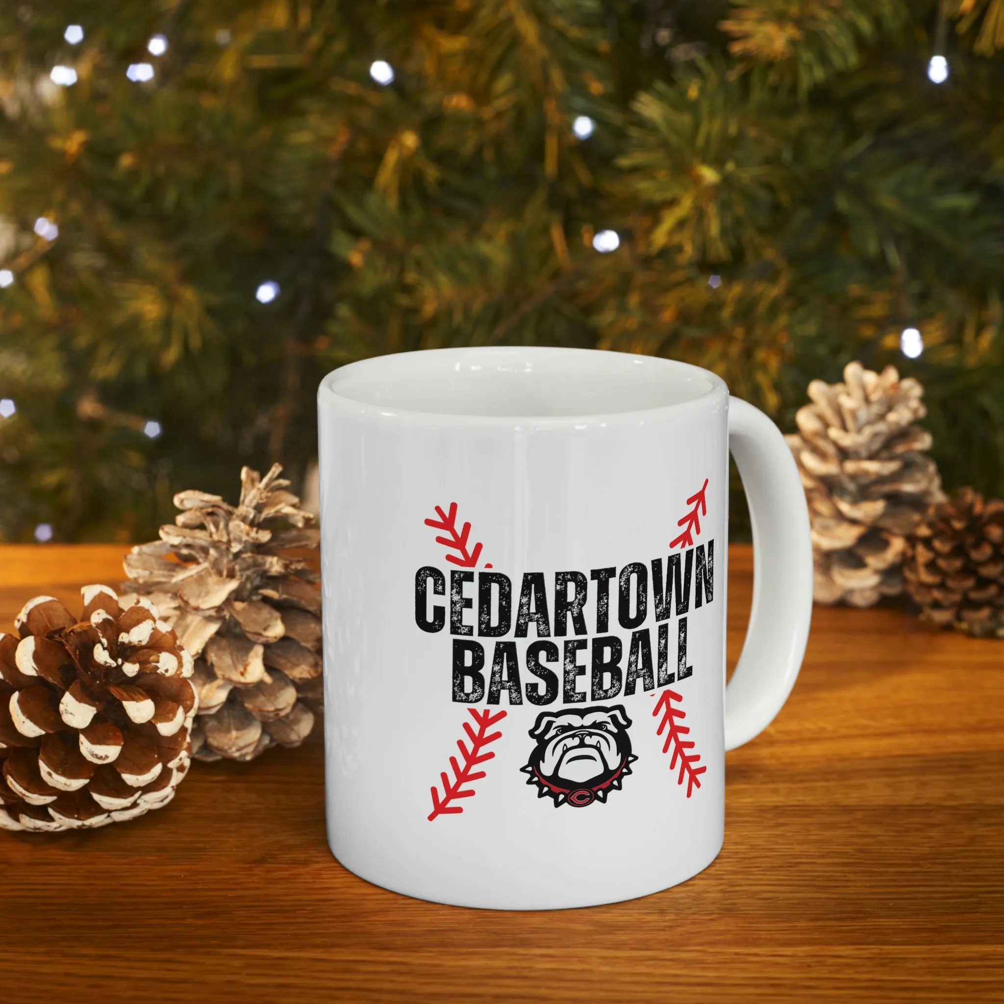 Cedartown Baseball Double Sided Ceramic Mug 11oz