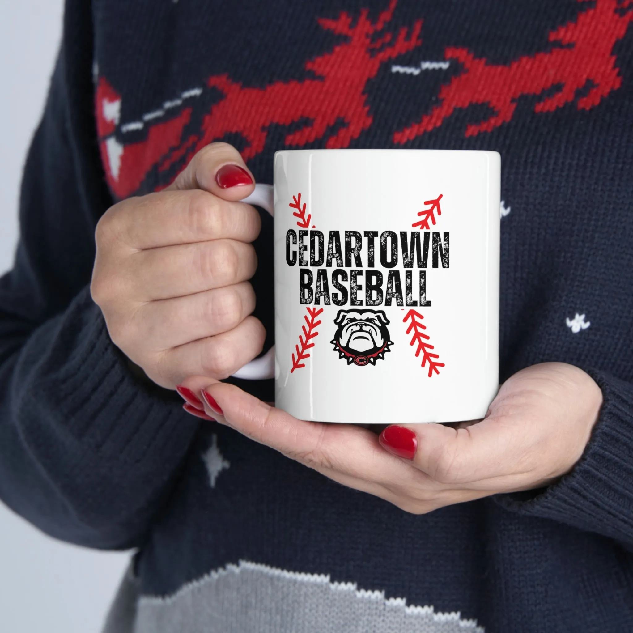 Cedartown Baseball Double Sided Ceramic Mug 11oz