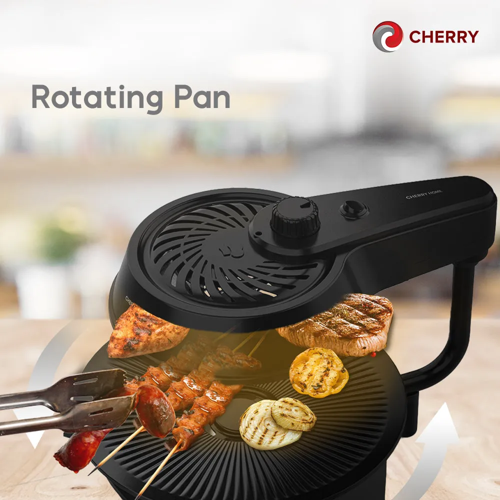 CHERRY Smokeless Easy BBQ Grill Deluxe