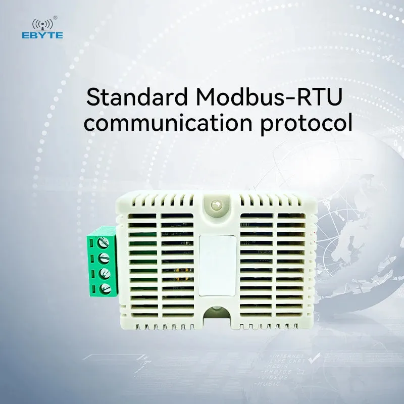 EBYTE SM-HT-N01-8 high quality RS485 temperature humidity transmitter resistive modbus rtu temperature sensor