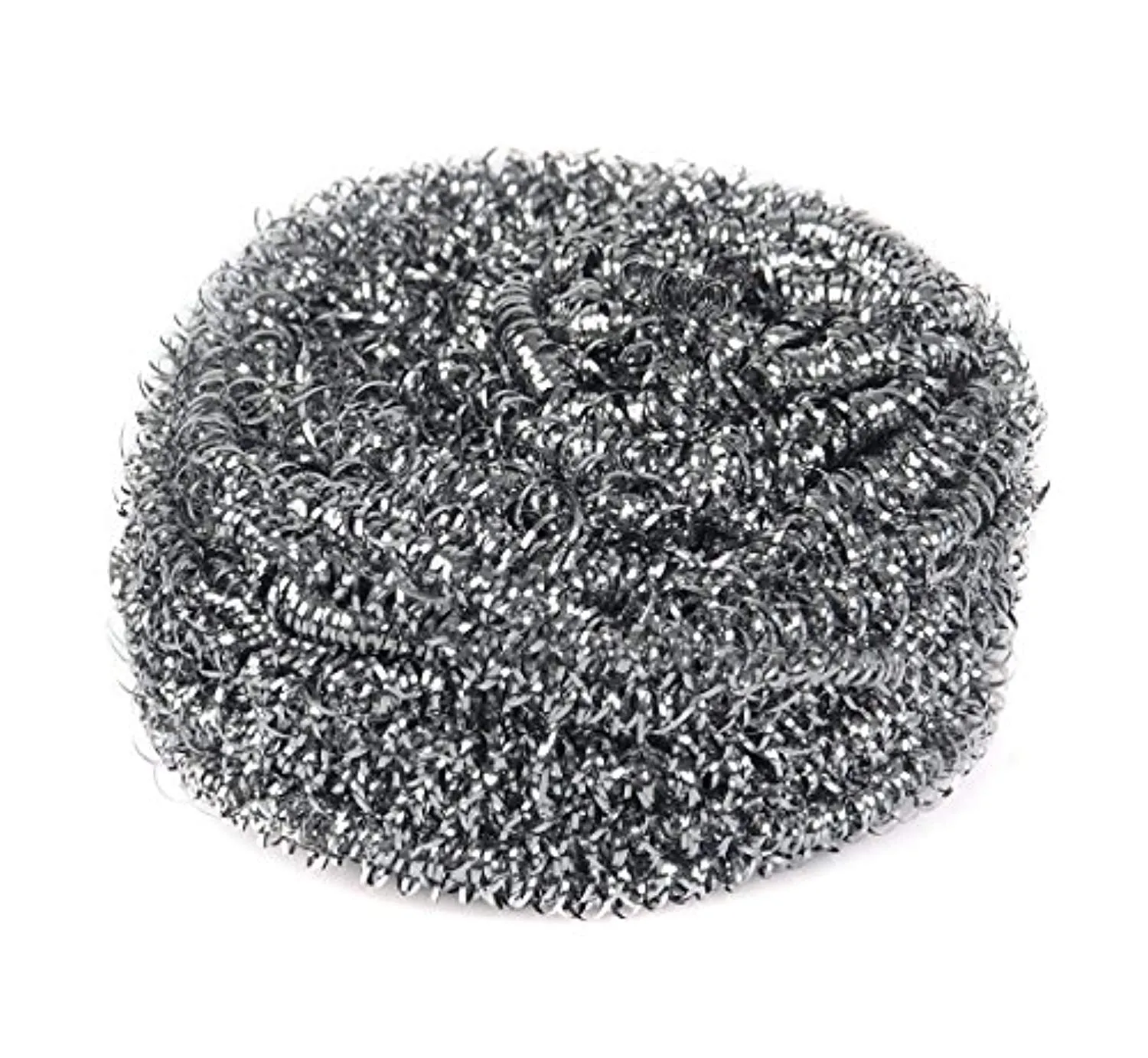 Electomania Steel Scrubber Combo Set Multipurpose Scrubber (Pack of 6)