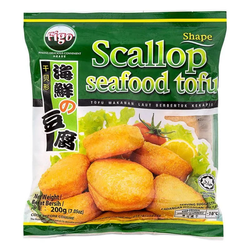 Figo Scallop Shape Seafood Tofu 乾貝型海鮮の豆腐