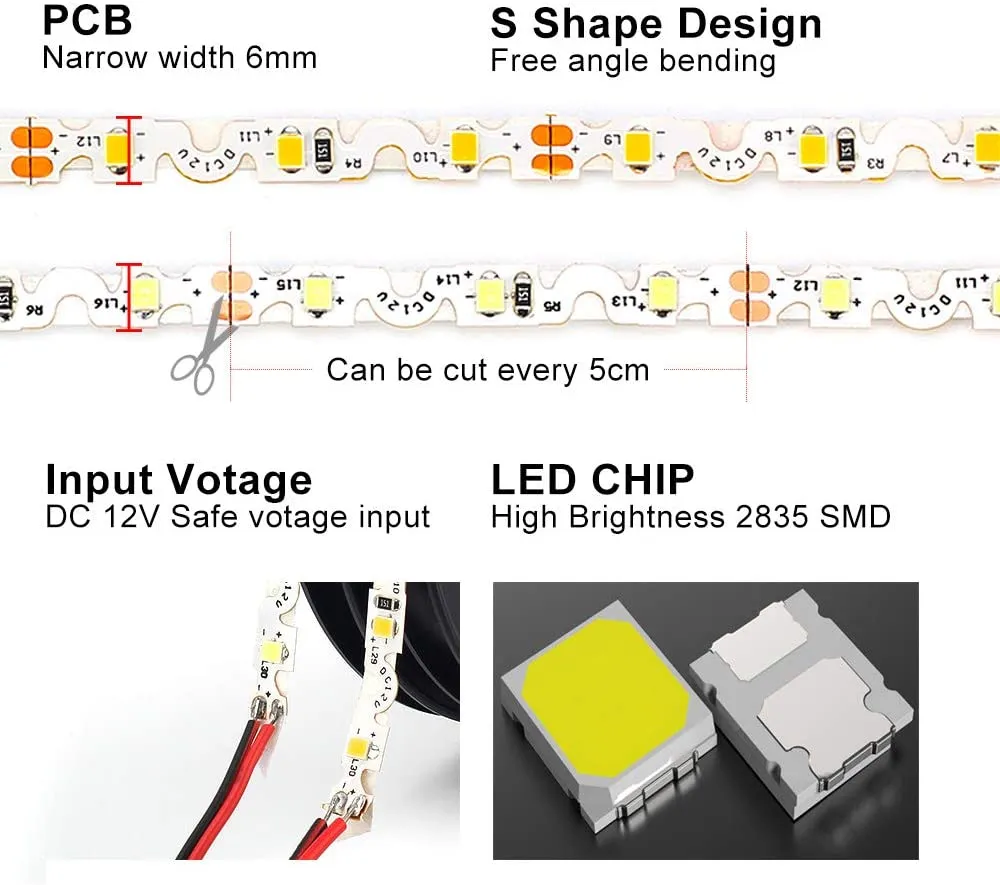 FluxTech -  S-Shape LED Strip Light