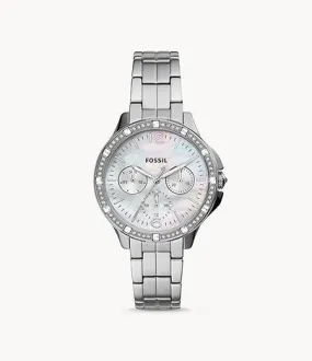 Fossil Ladies' Finley Multifunction Stainless Steel Watch ES4786