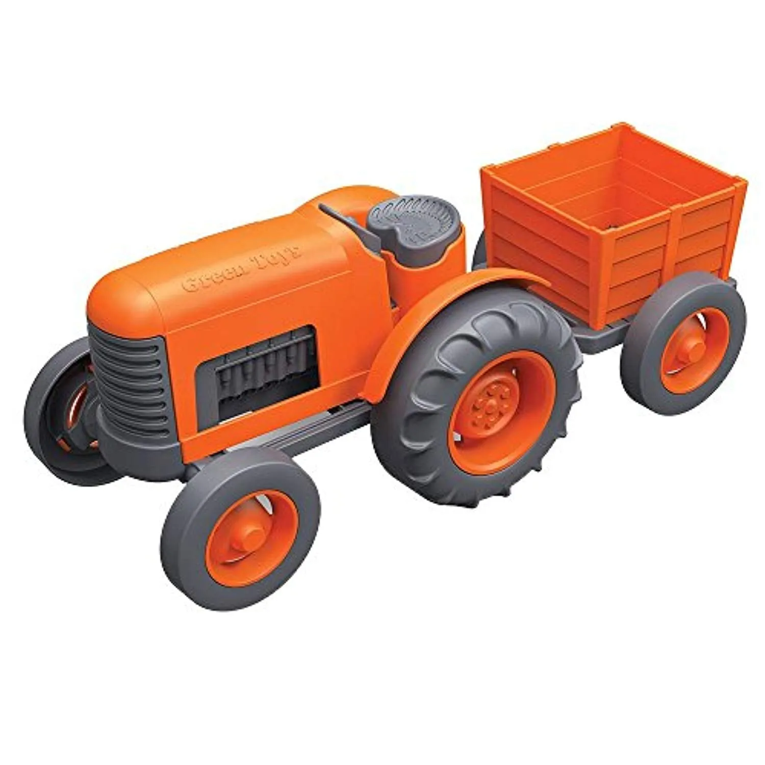 Green Toys Tractor Made from 100% Recycled Plastic, No BPA, phthalates, PVC, or External Coatings