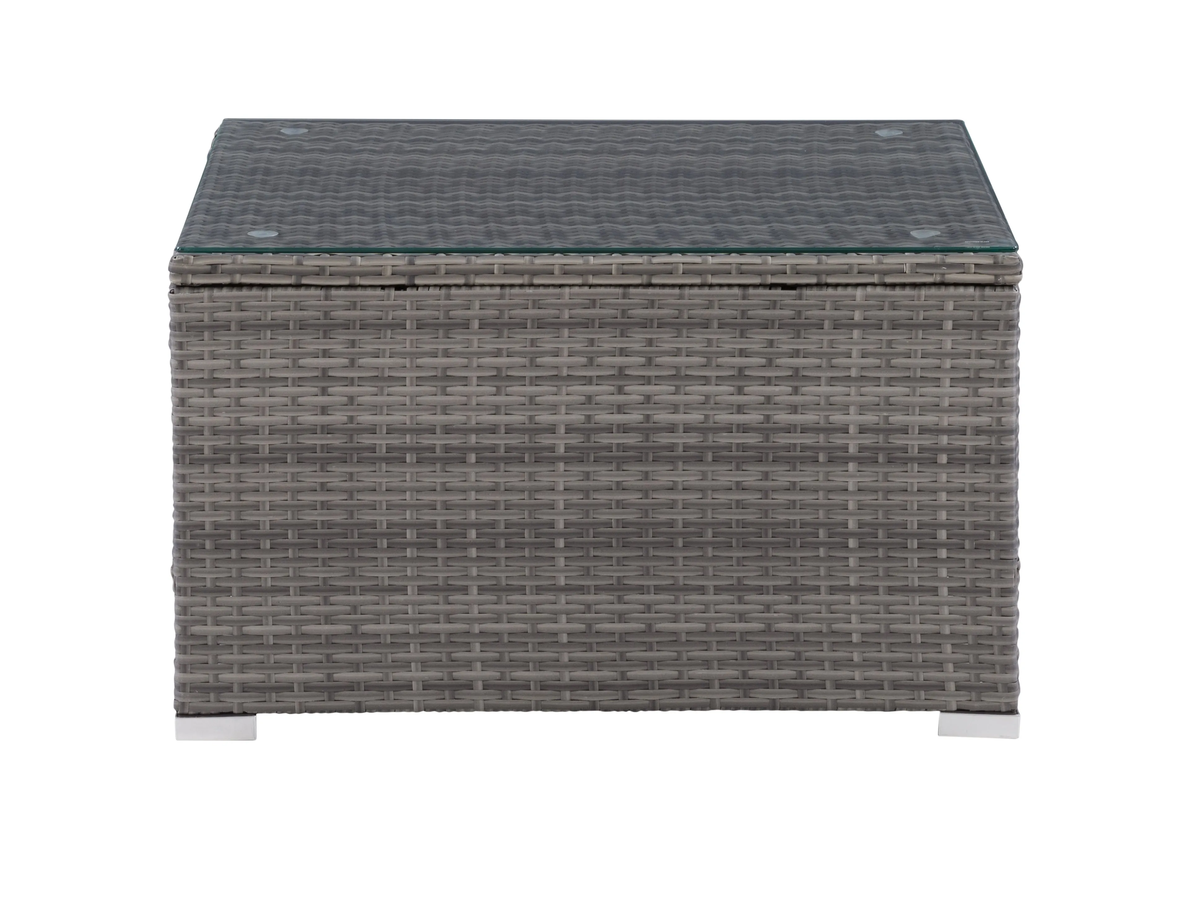 Grey Square Outdoor Coffee Table