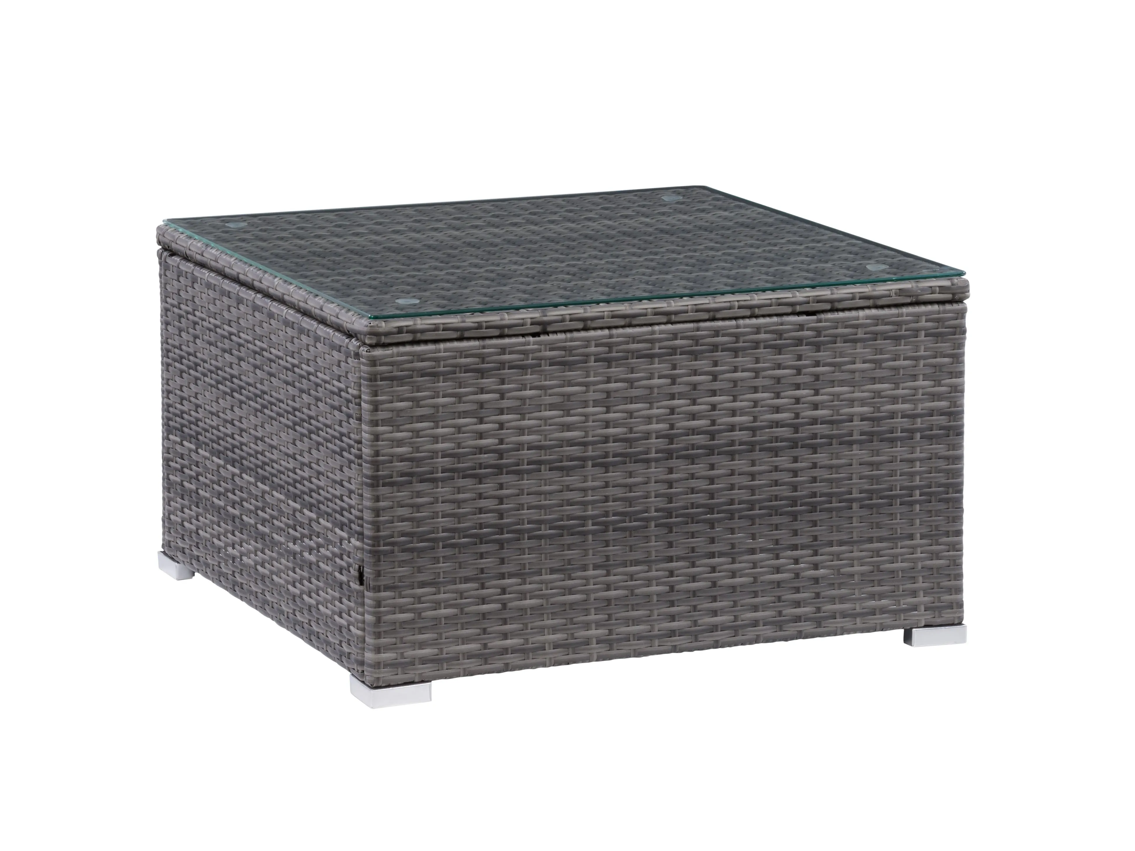 Grey Square Outdoor Coffee Table