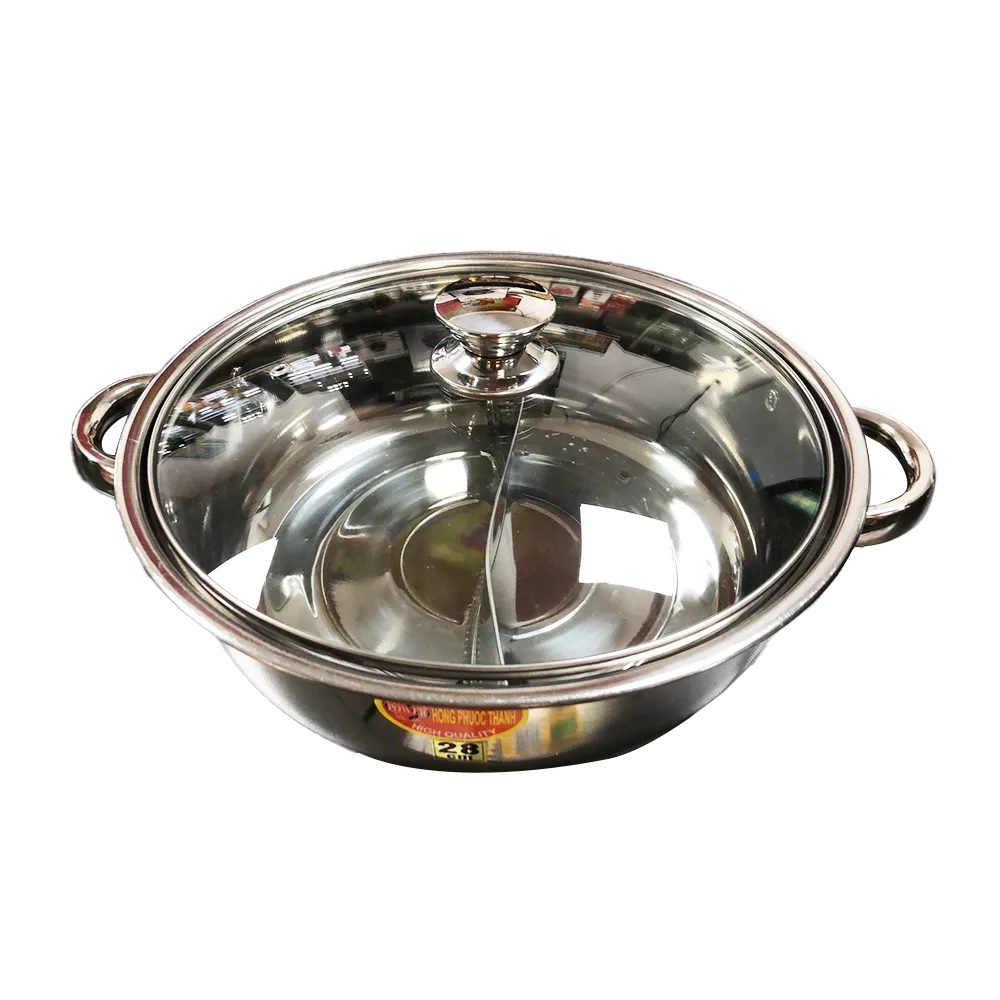 Hot Pot Dual-Sided 28cm