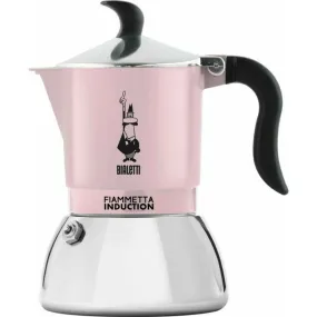 Italian Coffee Pot Bialetti 29592 Stainless steel Aluminium 4 Cups Pink