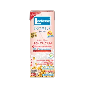 LACTASOY Soy Milk High Calcium 250ml (Case 36)