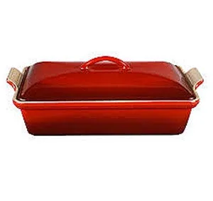 Le Creuset Covered Rectanglular Casserole Cerise