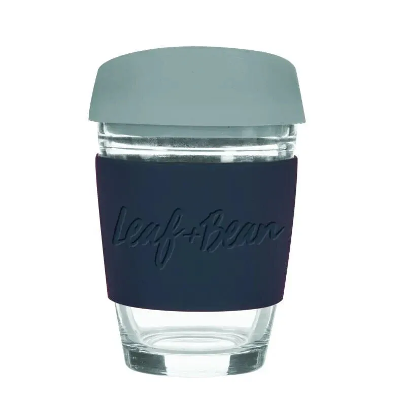 Leaf Bean Sorrento Glass Travel Cup 340ml_2 in Set