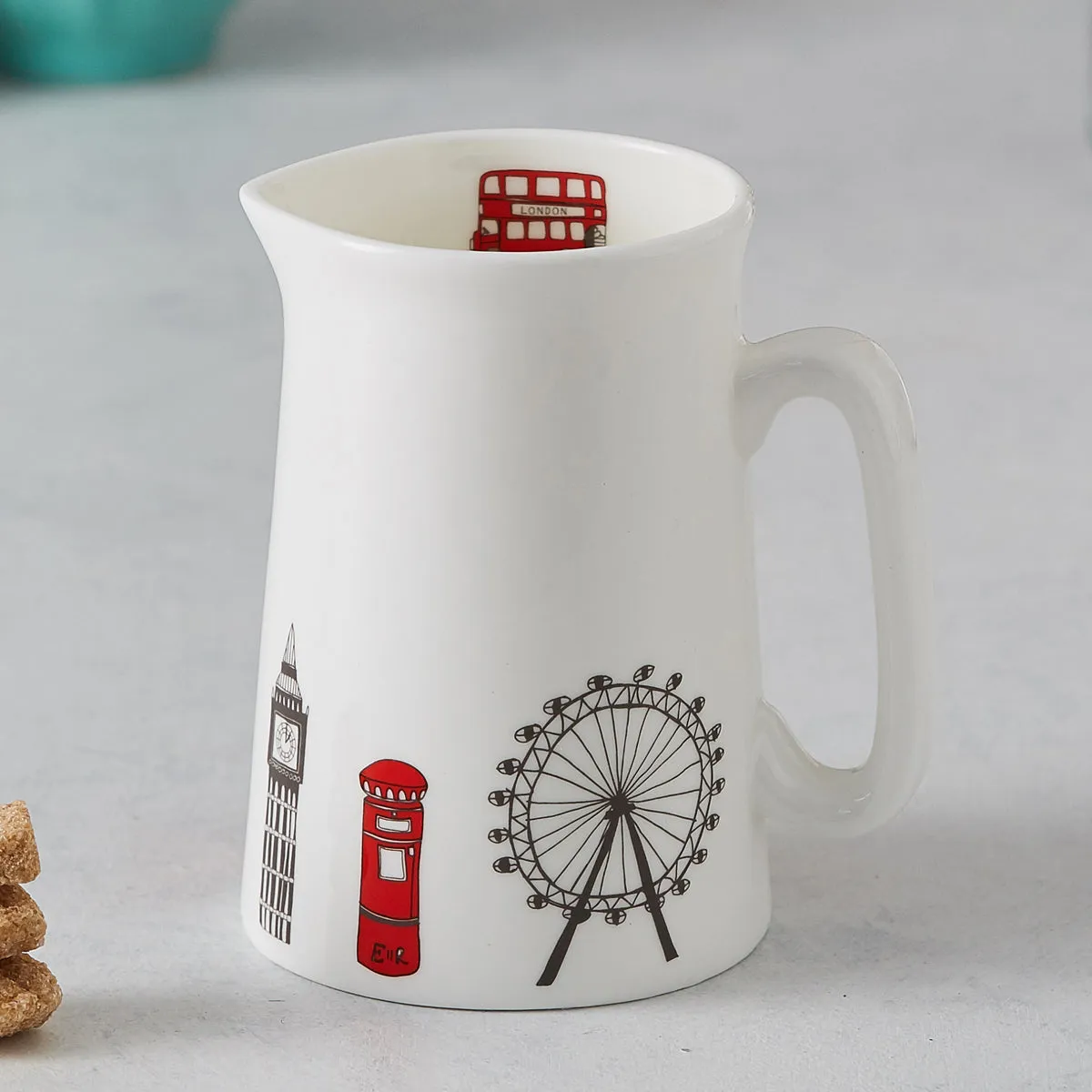 London Skyline Half Pint Jug by Victoria Eggs