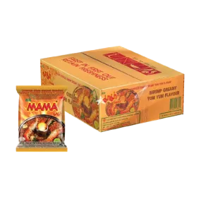 MAMA Noodle Shrimp Creamy Tomyum 55G (Case 180)