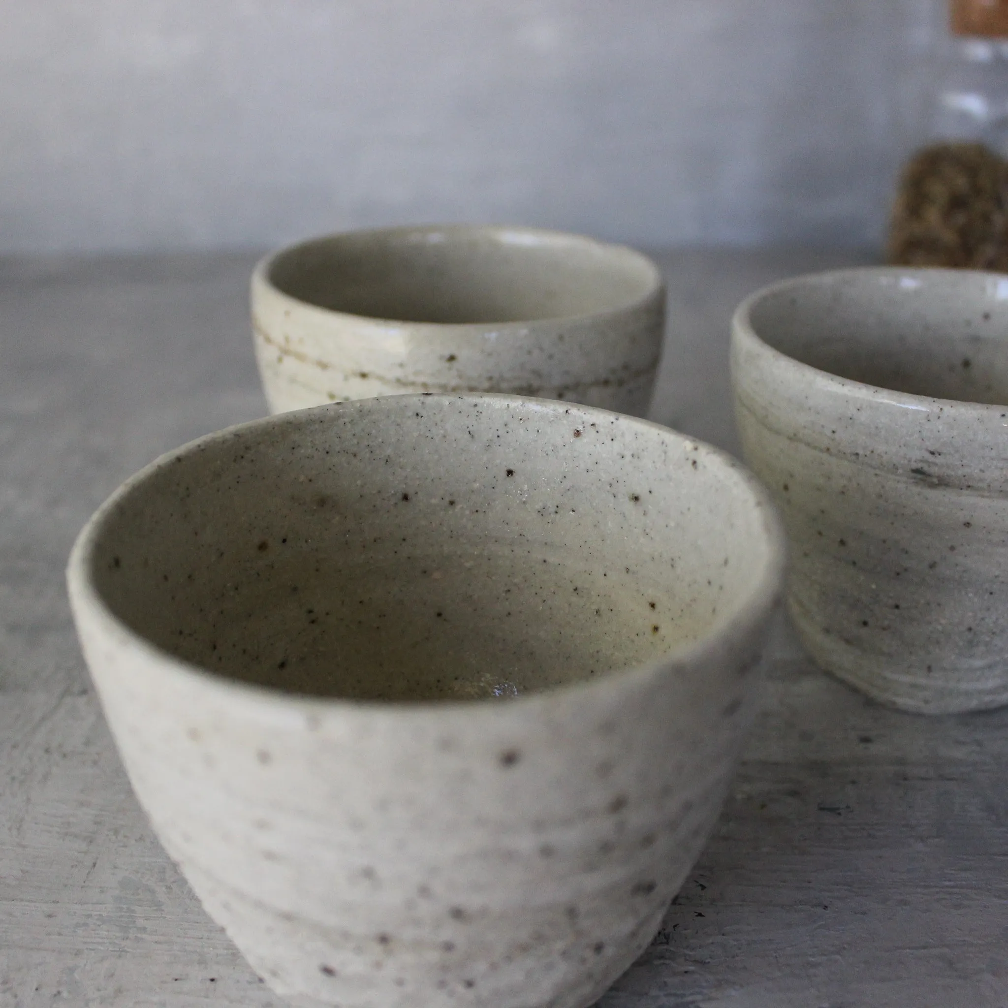 Marbled Ceramic Latte Cups