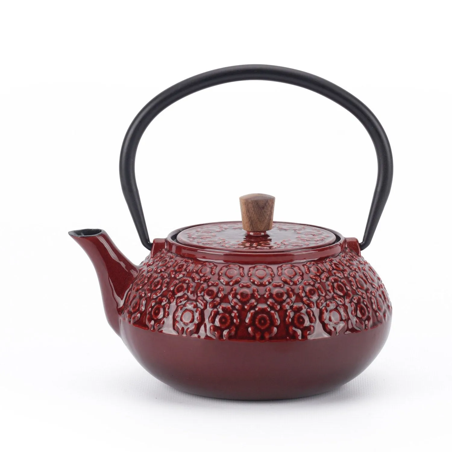 Minimal Enamelled Cast Iron Teapot