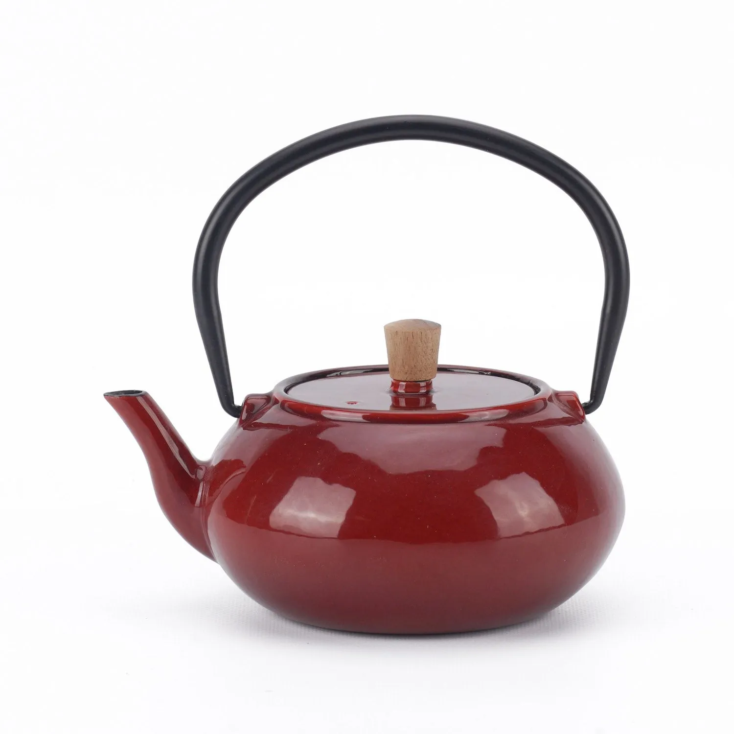 Minimal Enamelled Cast Iron Teapot