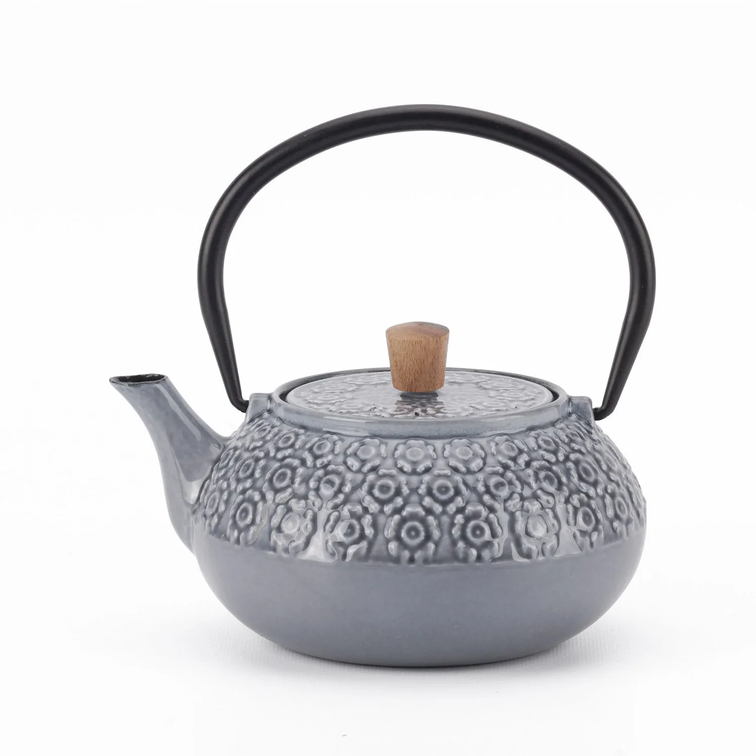 Minimal Enamelled Cast Iron Teapot