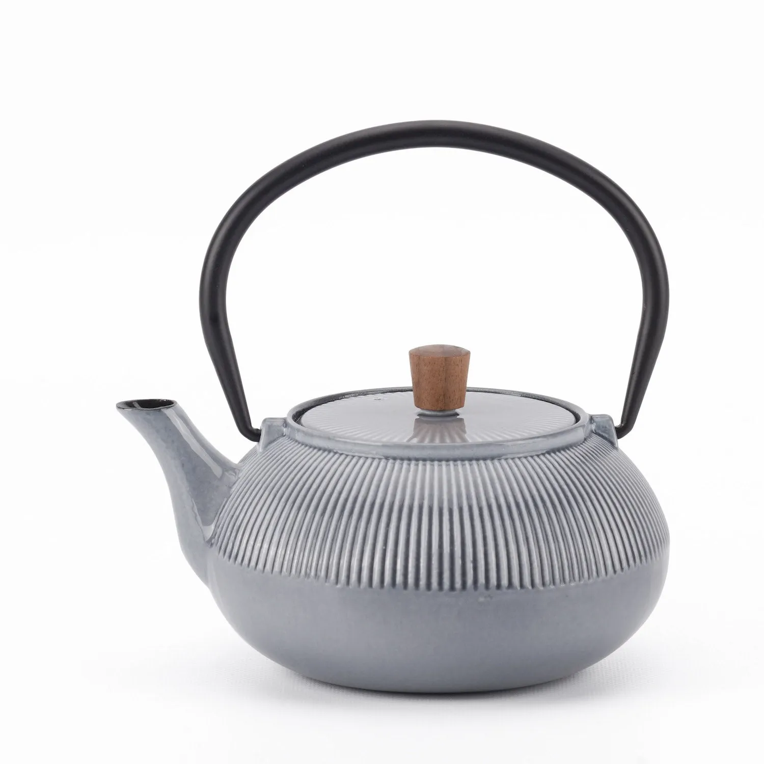 Minimal Enamelled Cast Iron Teapot