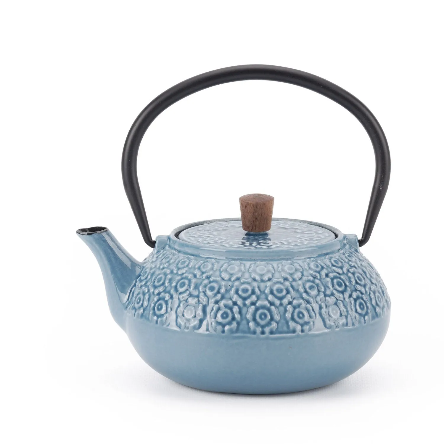 Minimal Enamelled Cast Iron Teapot