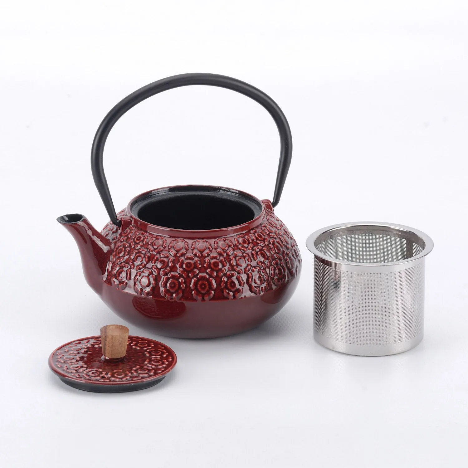 Minimal Enamelled Cast Iron Teapot