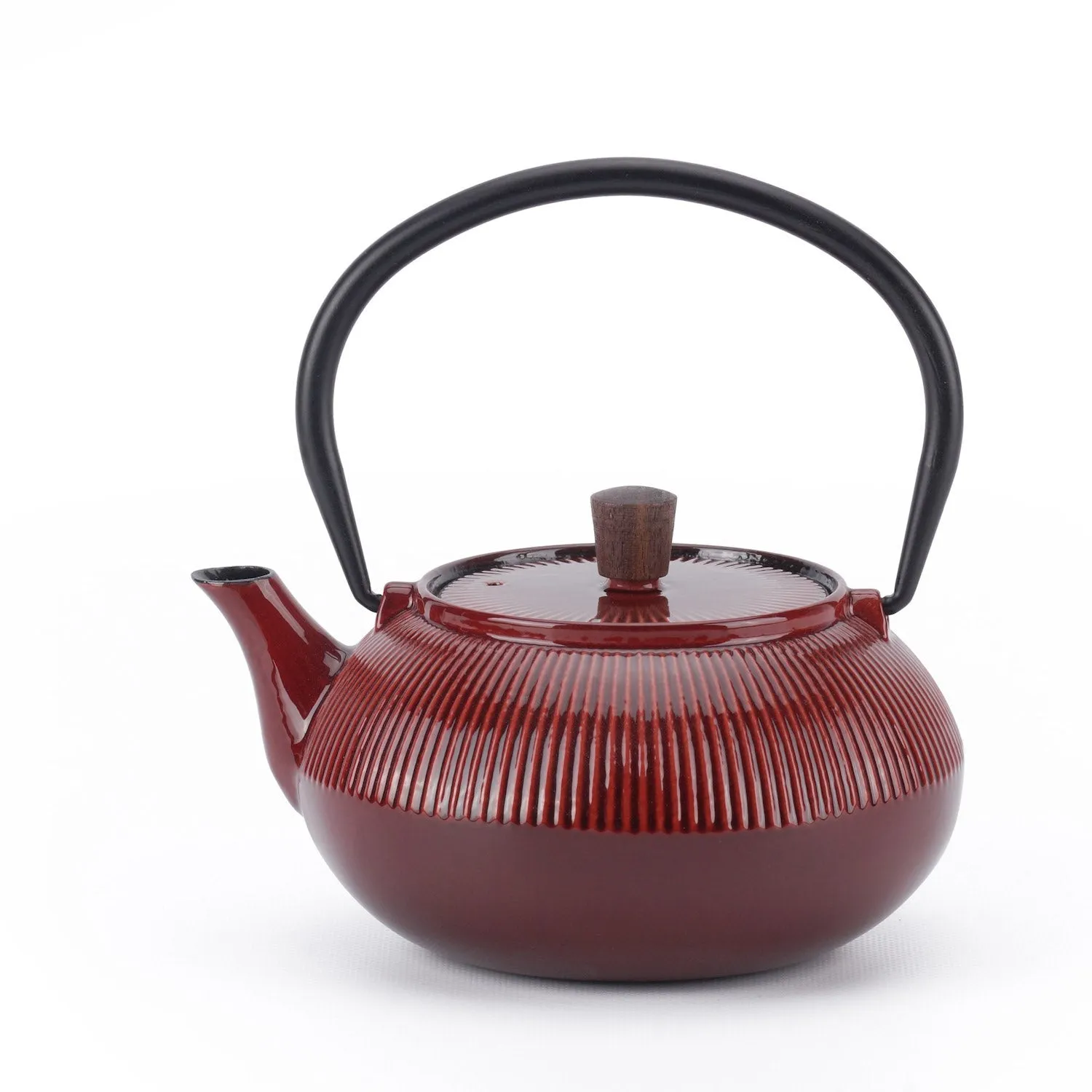 Minimal Enamelled Cast Iron Teapot