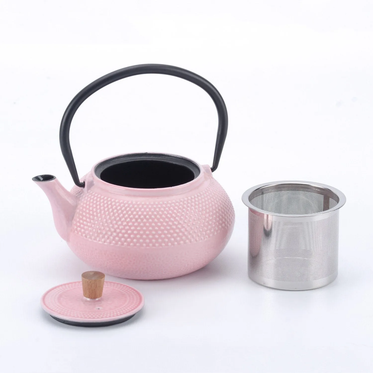 Minimal Enamelled Cast Iron Teapot