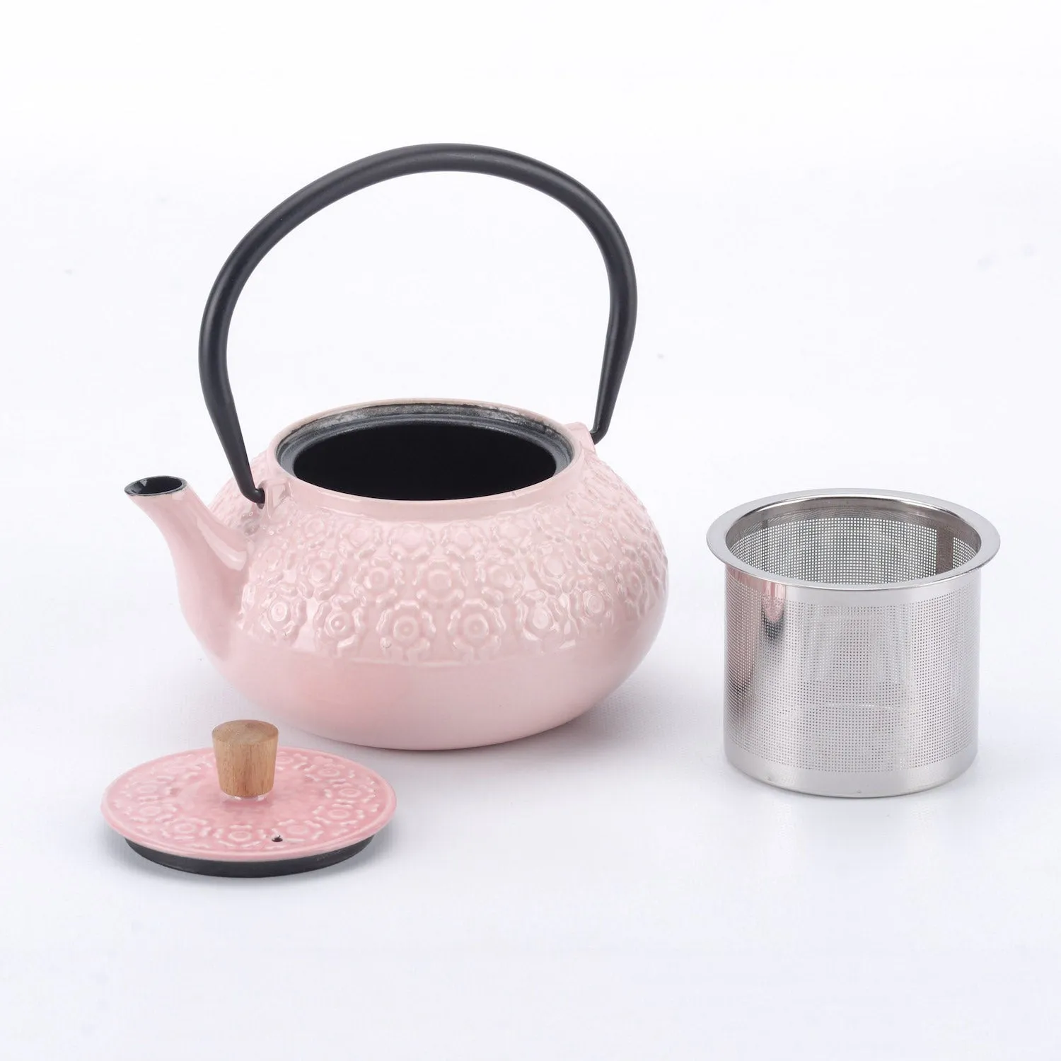 Minimal Enamelled Cast Iron Teapot