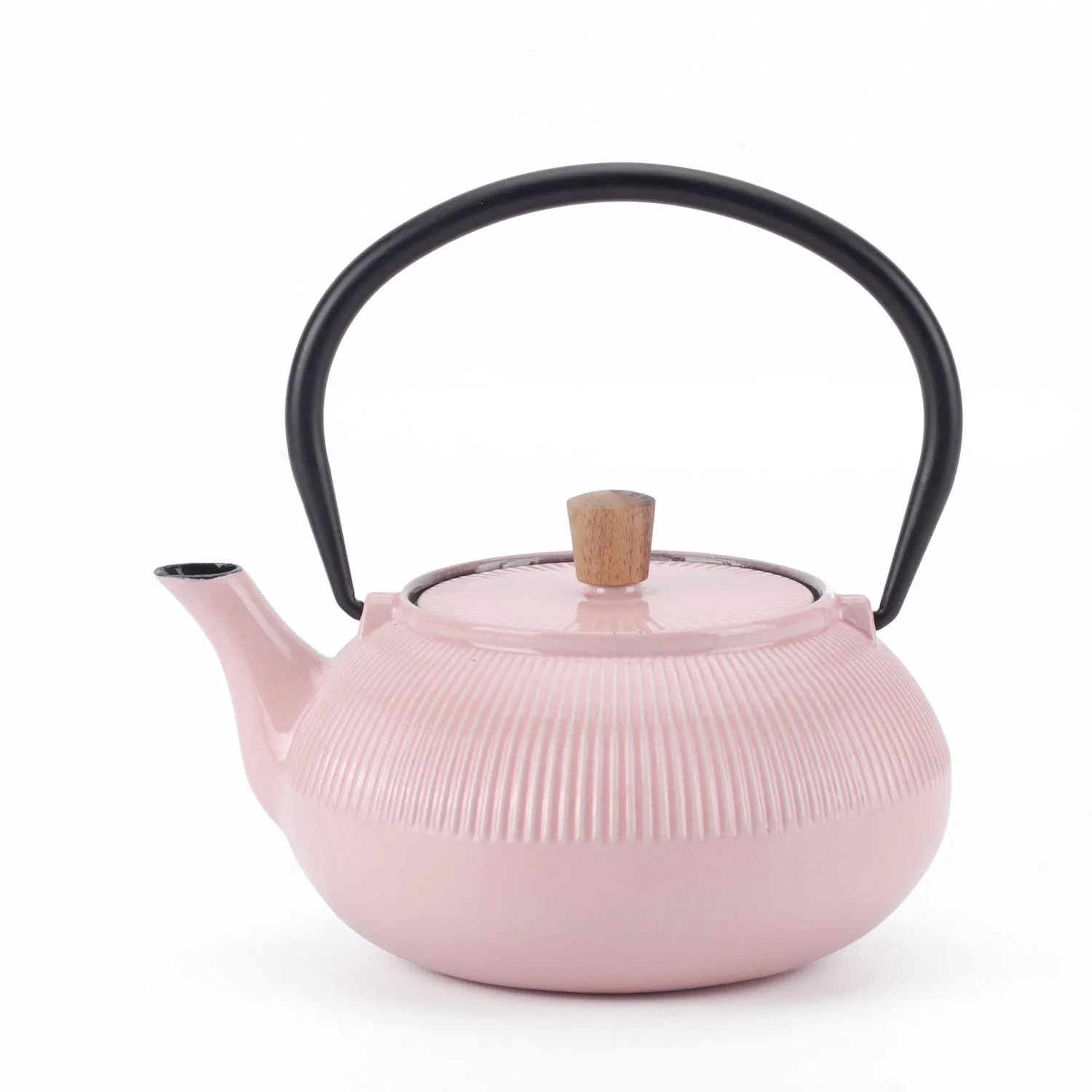 Minimal Enamelled Cast Iron Teapot