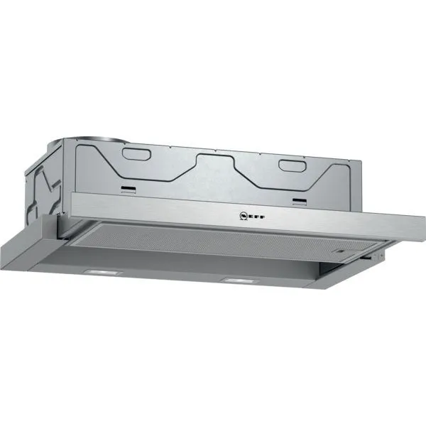 Neff D46ED22N1B N 50 Telescopic cooker hood 60 cm Silver metallic