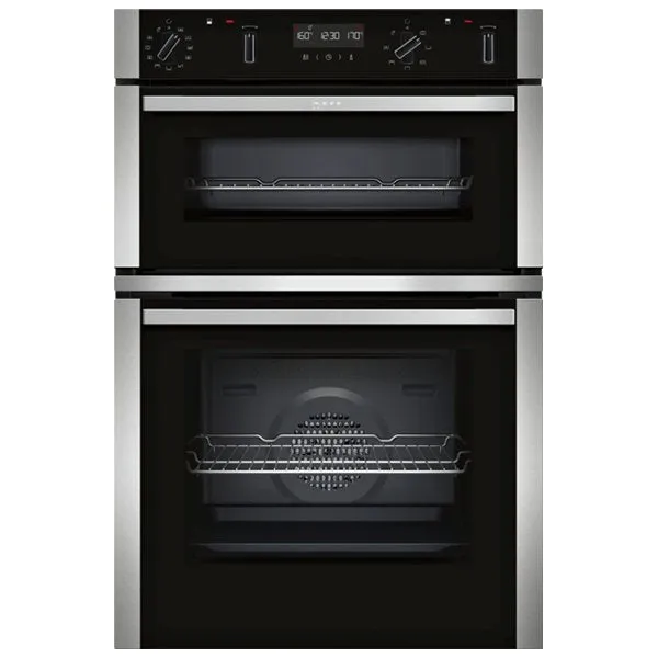 Neff U2ACM7HH0B N 50 Built-in double oven Stainless steel