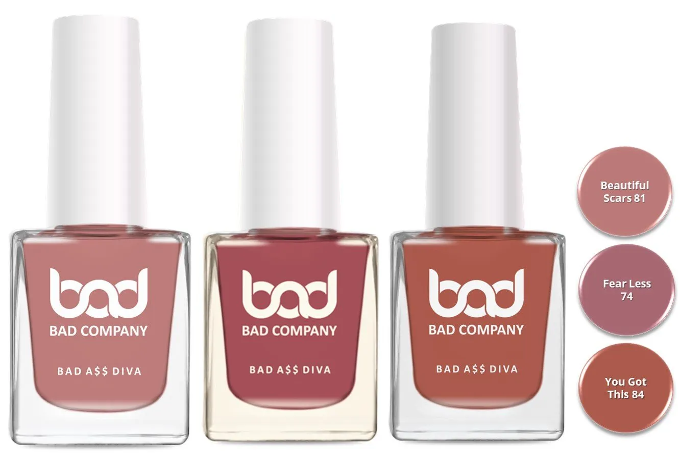 No Toxin Nail Lacquer Combo Pack of 3