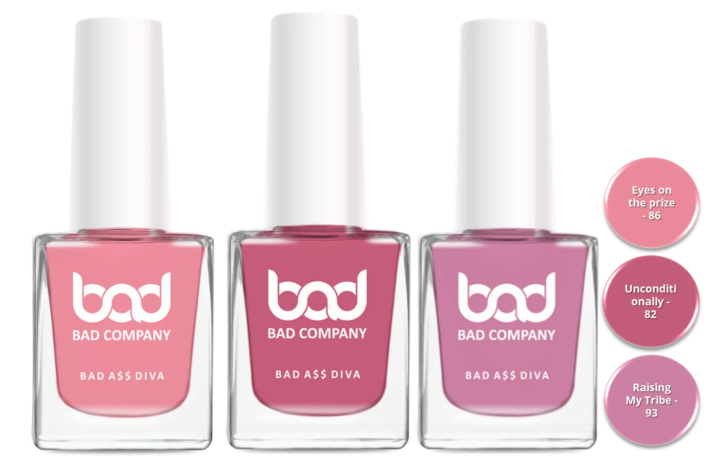 No Toxin Nail Lacquer Combo Pack of 3