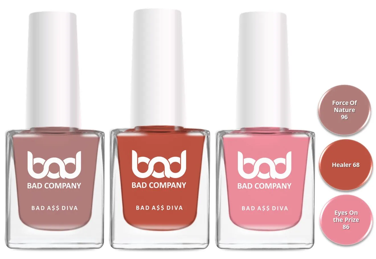 No Toxin Nail Lacquer Combo Pack of 3