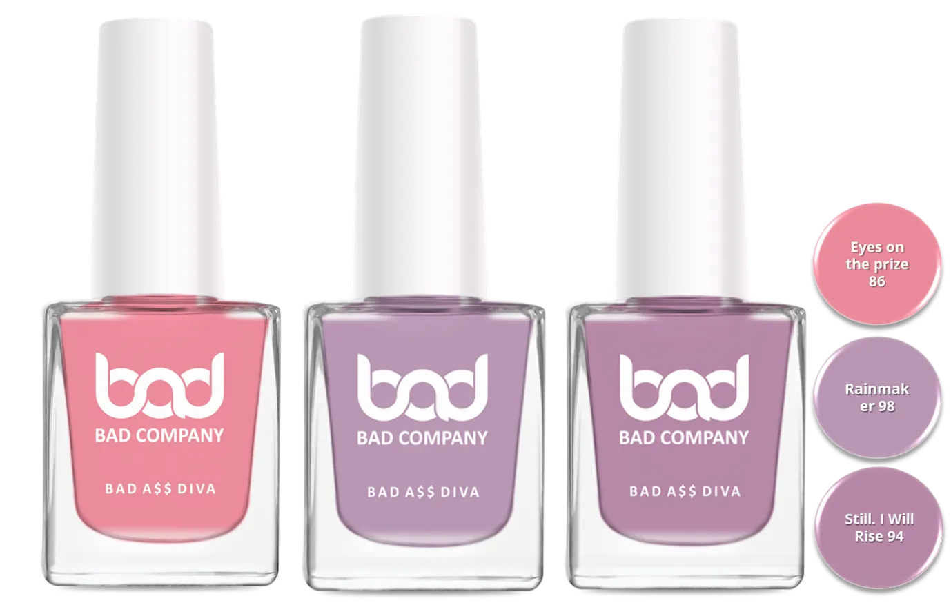 No Toxin Nail Lacquer Combo Pack of 3